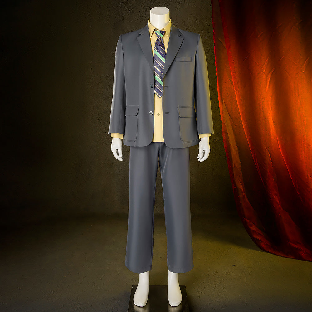 Joker: Folie à Deux Arthur Fleck Grey Suit Cosplay Costume Costume - Tophatter Daily Deals
